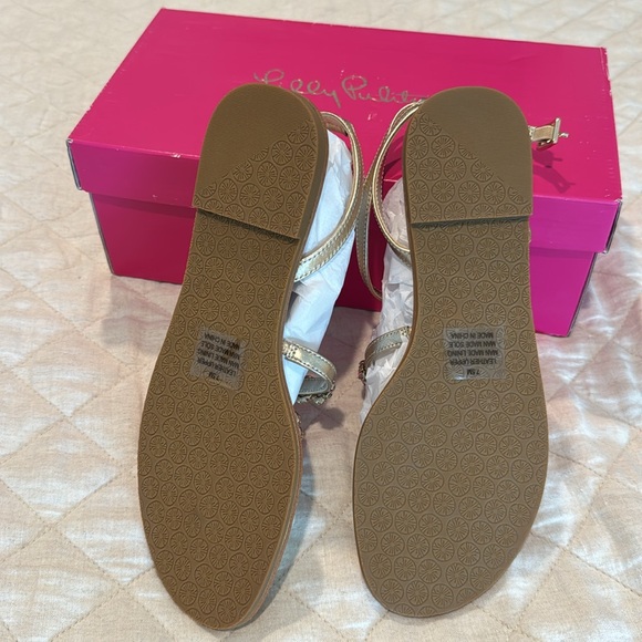 Brand new Lilly Pulitzer sandals size 7.5 - Picture 3 of 6